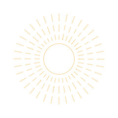 Sun Line Icon