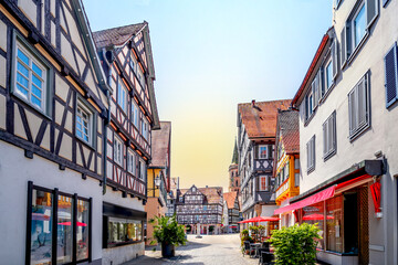 Fototapeta premium Altstadt, Schorndorf, Germany 