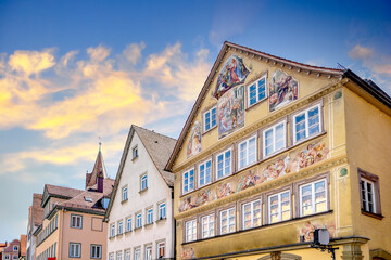 Altstadt, Schwaebisch Gmuend, Germany 