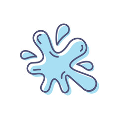 Splash Vector icon