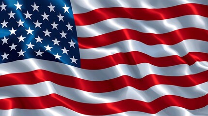 American flag for Memorial Day, 4th of July, Labour Day. Independence Day.