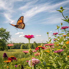 butterfly on a flower