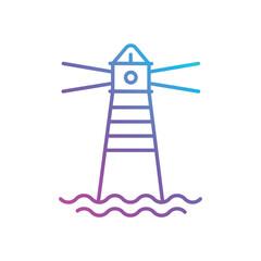 Light House Vector icon