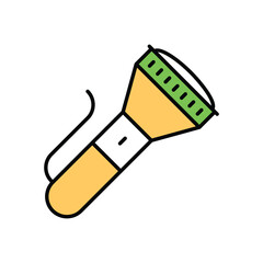Torch Light Vector icon