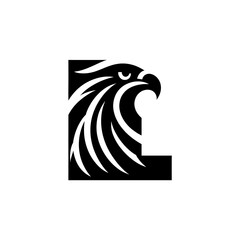 Impressive Black Eagle Logo for Professional Branding