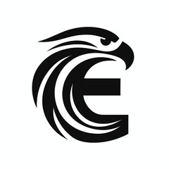 Majestic Black Eagle Logo for Professional Branding