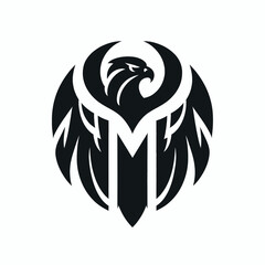 Futuristic Eagle Logo High-Tech and Forward-Thinking