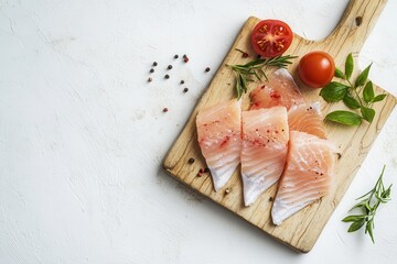 Swordfish against a solid white backdrop