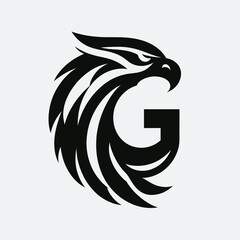 Premium Black Eagle Logo for Professional Branding