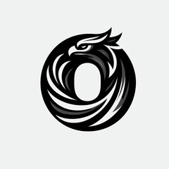 Customizable Eagle Logo Adaptable for Any Brand