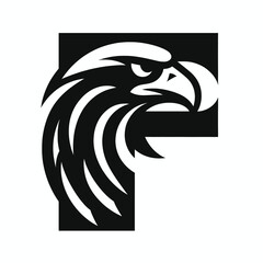 Black Eagle Logo Elegant and Prestigious Design