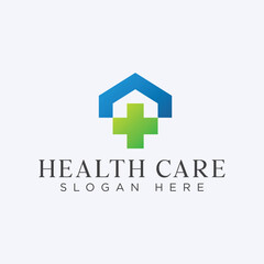 Healthcare logo, hospital logo, medical logo, health icon