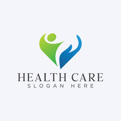 Healthcare logo, hospital logo, medical logo, health icon