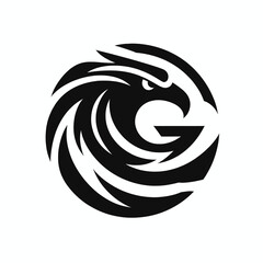 Prestigious Black Eagle Logo for Professional Branding