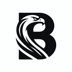 Sharp and Fierce Eagle Logo Competitive and Striking