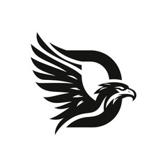 Thunder Eagle Logo Powerful, Dynamic and Striking
