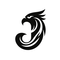 Prestigious Black Eagle Logo for Professional Branding
