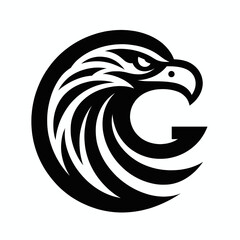 Astounding Black Eagle Logo for Professional Branding