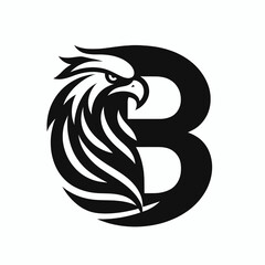 Iconic Black Eagle Logo for Professional Branding
