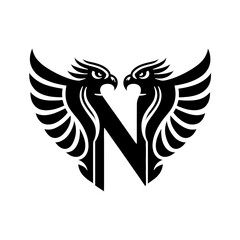 Sharp Black Eagle Logo for Professional Branding