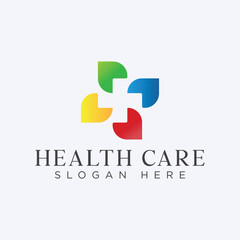 Fototapeta premium Healthcare logo, hospital logo, medical logo, health icon
