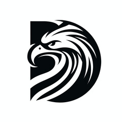 Majestic Eagle Logo Perfect for Business and Sports