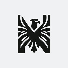 Customizable Eagle Logo Adaptable for Any Brand