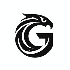 Assertive Black Eagle Logo for Professional Branding