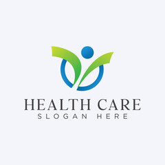 Healthcare logo, hospital logo, medical logo, health icon