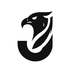 Fierce Black Eagle Logo for Professional Branding