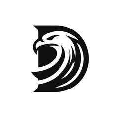 Ultra-Modern Eagle Logo Sleek, Trendy and Futuristic