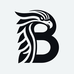 Black Eagle Logo Luxurious, Strong and Premium