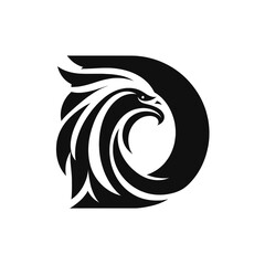Supreme Black Eagle Logo for Professional Branding