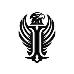 Stealth Eagle Logo Sleek, Smart and Tactical
