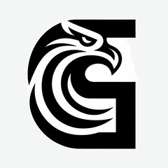 Resilient Black Eagle Logo for Professional Branding