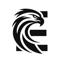 Iconic Black Eagle Logo for Professional Branding