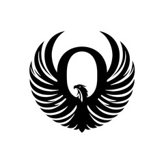 Black Eagle Logo Elegant and Prestigious Design