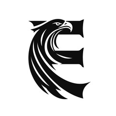 Futuristic Eagle Logo High-Tech and Forward-Thinking