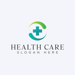 Healthcare logo, hospital logo, medical logo, health icon