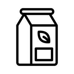 compostable line icon