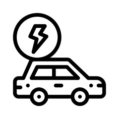 electric line icon