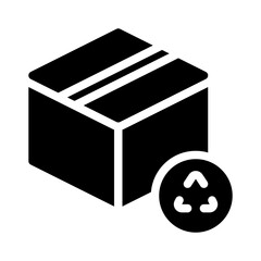 recycle glyph icon