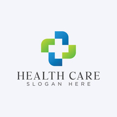 Obraz premium Healthcare logo, hospital logo, medical logo, health icon