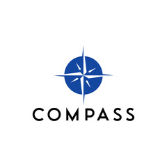 A sleek compass logo showcasing direction and adventure spirit with editable vector brand identity.