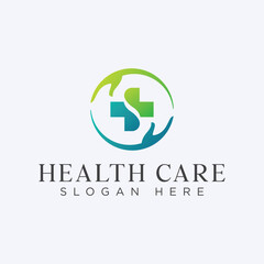 Healthcare logo, hospital logo, medical logo, health icon