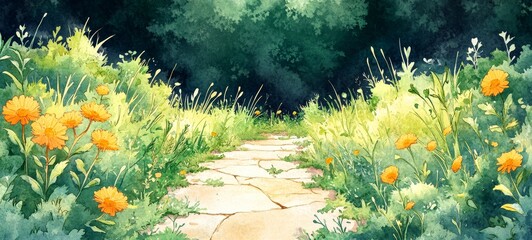 Overgrown Garden Path, Dementia