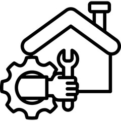 Proactive Maintenance line icon