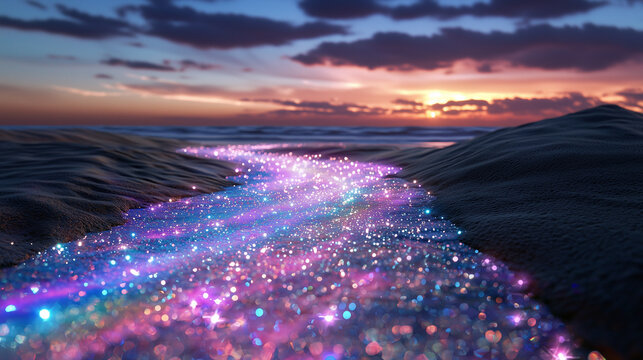 Unicorn Pathway Trail of Rainbow Pastels for Society Benefit