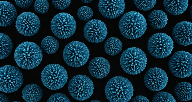 3d rendered illustration of virus