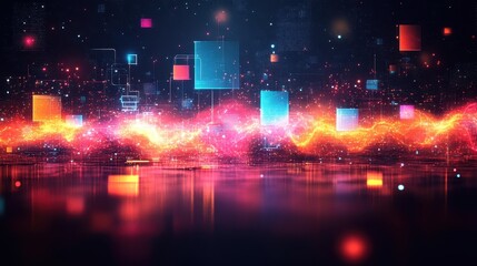 marketing, digital marketing, banner futuristic, facebook, instagram, google, futuristic, artistic,